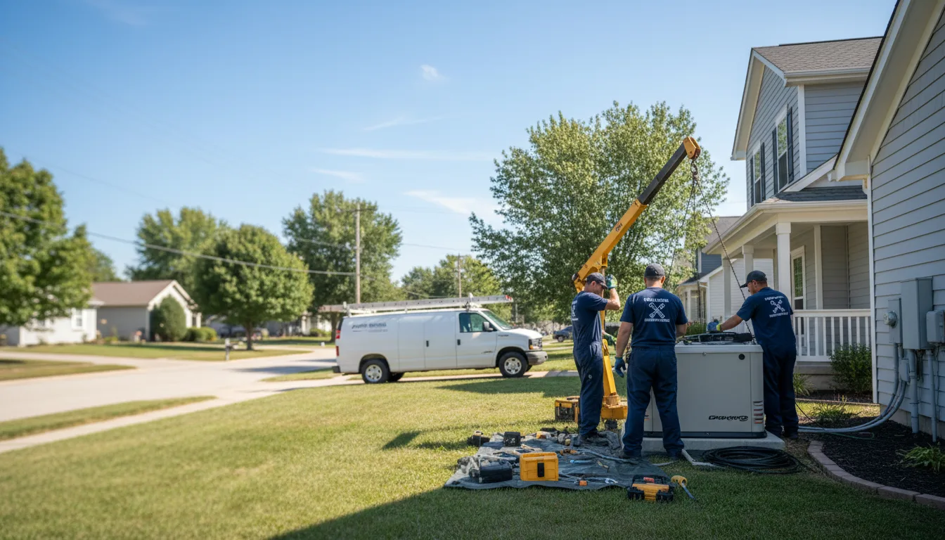 Generator Installation in Grass Lake, MI near me